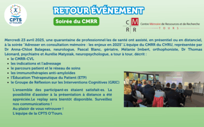 Retour sur la soirée du CMRR